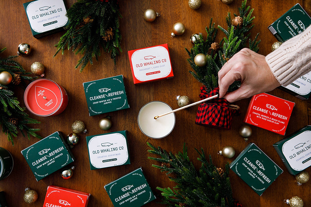 Coastal Christmas Scented 5 oz Bar Soap & Other Christmas Scents