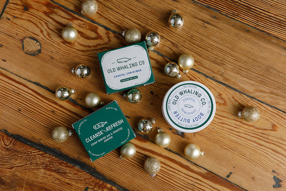 Coastal Christmas Scented 5 oz Bar Soap & Body Butter