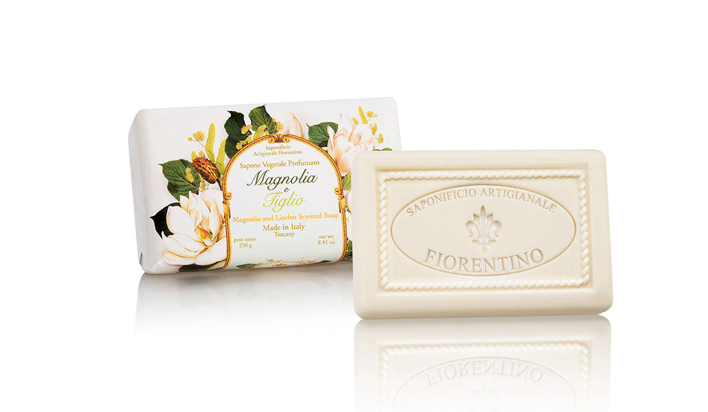 Saponificio Artigianale Fiorentino | Rose & Geranium Scented Soap Bar | All Things Soap