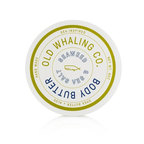 Seaweed + Sea Salt Scented 8 oz Body Butter By Old Whaling Company