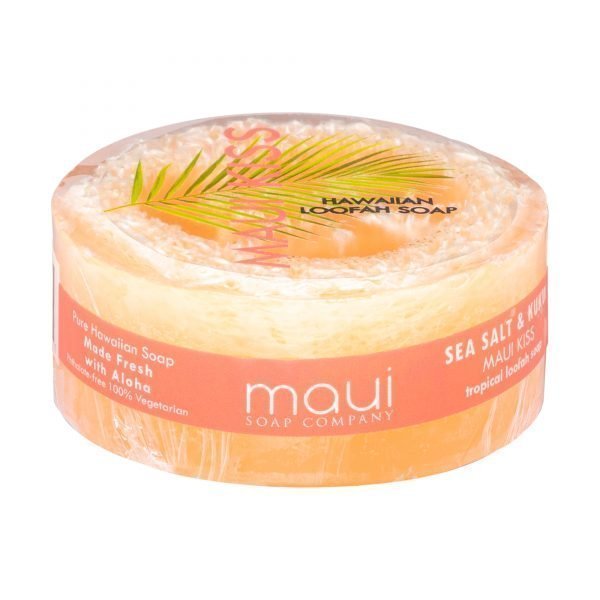 Maui Kiss Scented 4.7 oz Hawaiian Loofah Soap