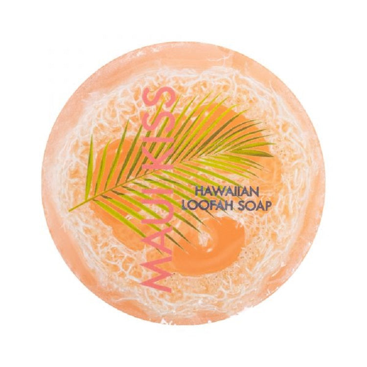 Maui Kiss Scented 4.7 oz Hawaiian Loofah Soap By Maui Soap Company