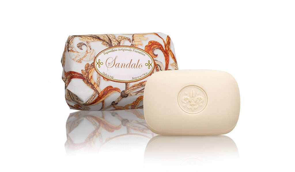 Saponificio Artigianale Fiorentino | Rose & Geranium Scented Soap Bar | All Things Soap