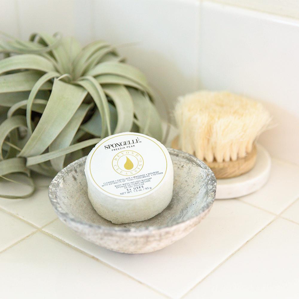 Spongette Bath Sponge – Freesia Pear