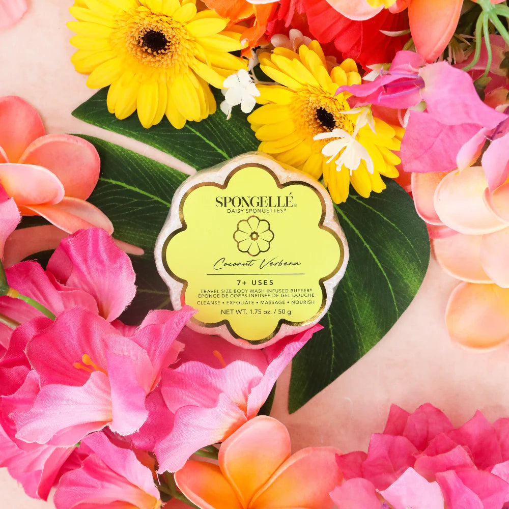 Spongette Bath Sponge – Coconut Verbena