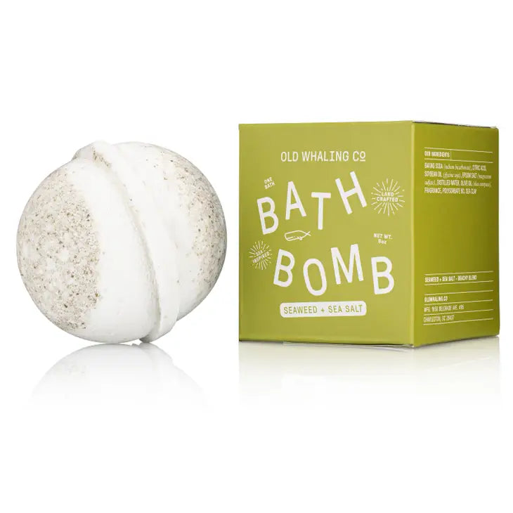 Seaweed & Sea Salt Bath Clay Bath Bomb