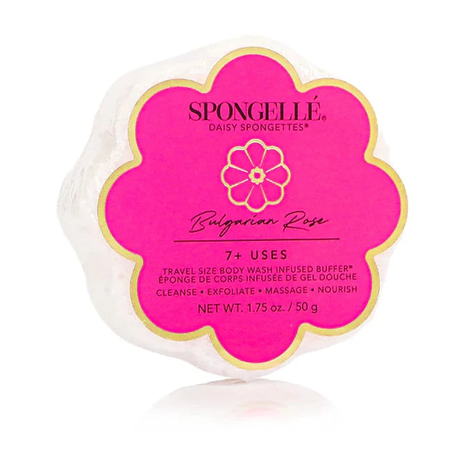 Spongette Bath Sponge – Bulgarian Rose