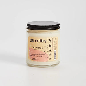 Bourbon Scented 7.2 oz Soy Wax Candle