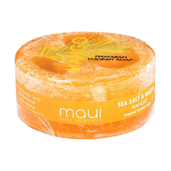 Mango Scented 4.7 oz Hawaiian Loofah Soap