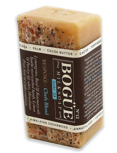 No 12 Bespoke “Garde Manger” Chefs Blend  4.25 oz Exfoliating Bar Soap