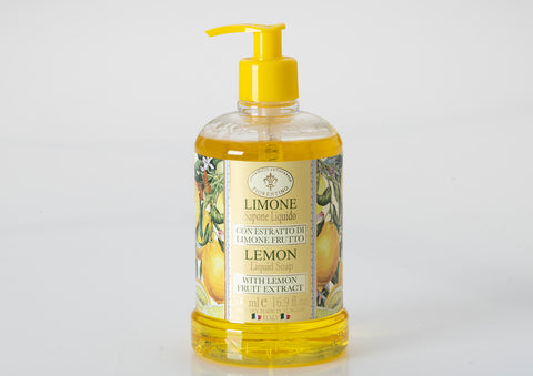 Lemon (Limone) Scented Liquid Hand Soap 16.9 oz (500ml)