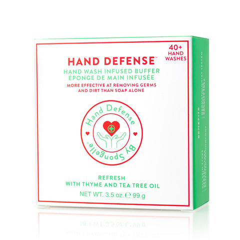 Hand Defense Hand Wash Buffer – Refresh (Thyme & Tea Tree) By Spongelle