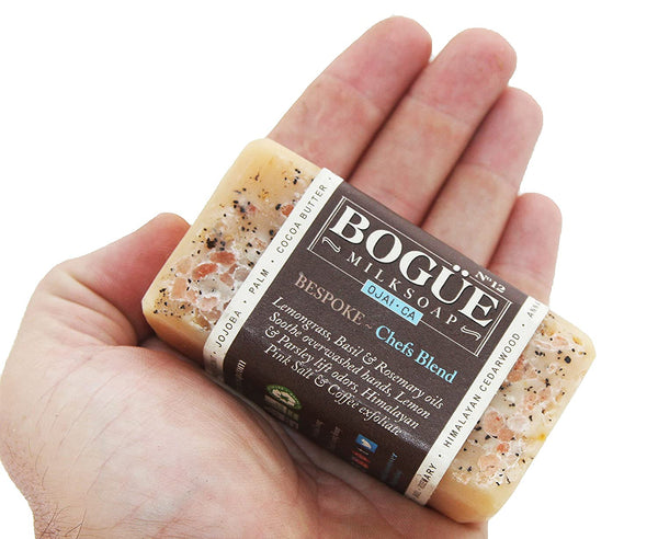 No 12 Bespoke “Garde Manger” Chefs Blend  4.25 oz Exfoliating Bar Soap