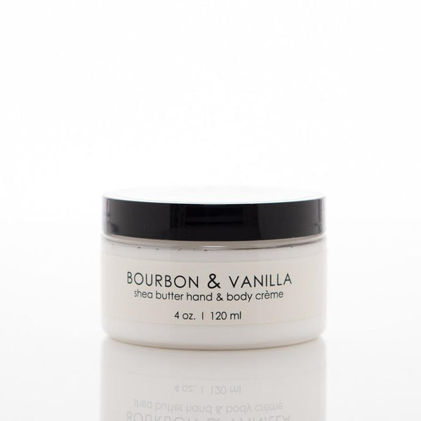 Bourbon & Vanilla Scented 4 oz Shea Butter Hand Creme By Formulary 55