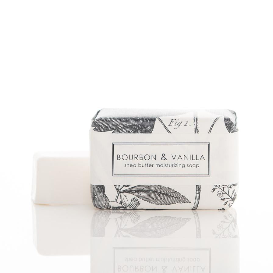 Bourbon & Vanilla Scented 6 oz Shea Butter Bar Soap By Formulary 55