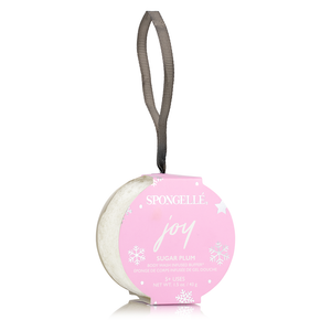Holiday Ornament Body Buffer – Joy (Sugar Plum) By Spongelle