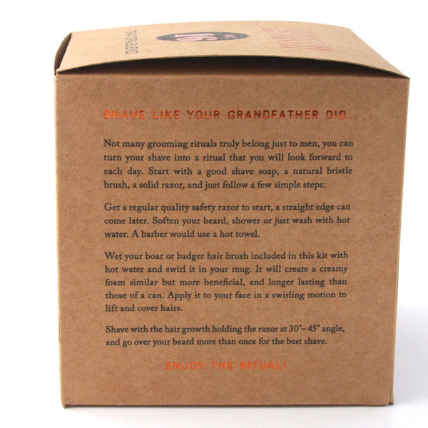 No 16 Topa Topa Blend Shave Soap Kit Directions