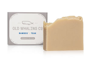 Bamboo & Teak Scented 5 oz Bar Soap By Old Whaling Company