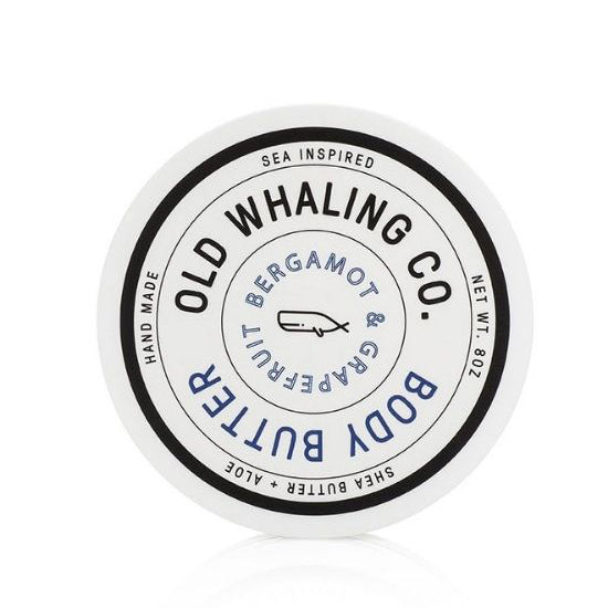 Bergamot & Grapefruit Scented 8 oz Body Butter By Old Whaling Company