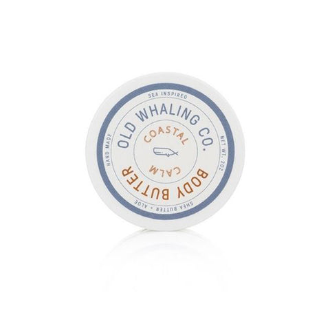 Coastal Calm Scented Travel Size 2 oz Body Butter By Old Whaling Company