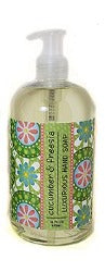 Cucumber & Freesia Scented Liquid Hand Soap 16 oz By Greenwich Bay Trading Company