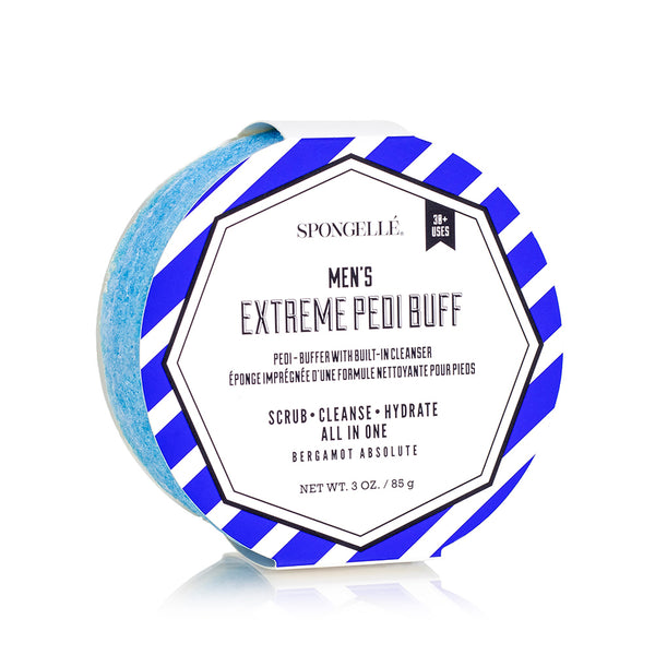 Men’s Extreme Pedi  Buffer - Bergamot Absolute By Spongelle