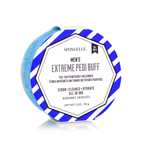 Men’s Extreme Pedi  Buffer - Bergamot Absolute By Spongelle