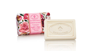 Rose Garden (Giardino di Rose) Scented 8.81oz Soap Bar By Saponificio Artigianale Fiorentino 