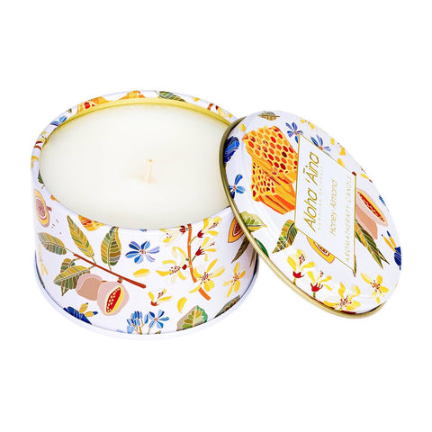 Aloha 'Aina Honey Almond Scented Hawaiian Aromatherapy Candle