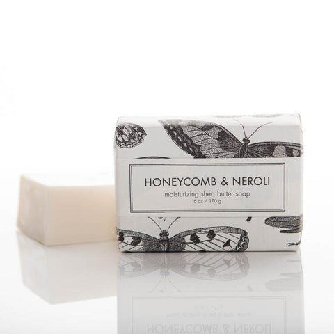 Honeycomb & Neroli Scented 6 oz Shea Butter Bar Soap