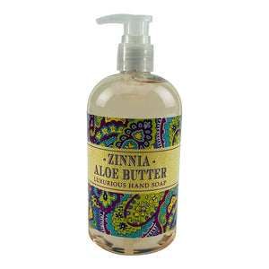 Zinnia Aloe Butter Scented Liquid Hand Soap 16 Fl. Oz.