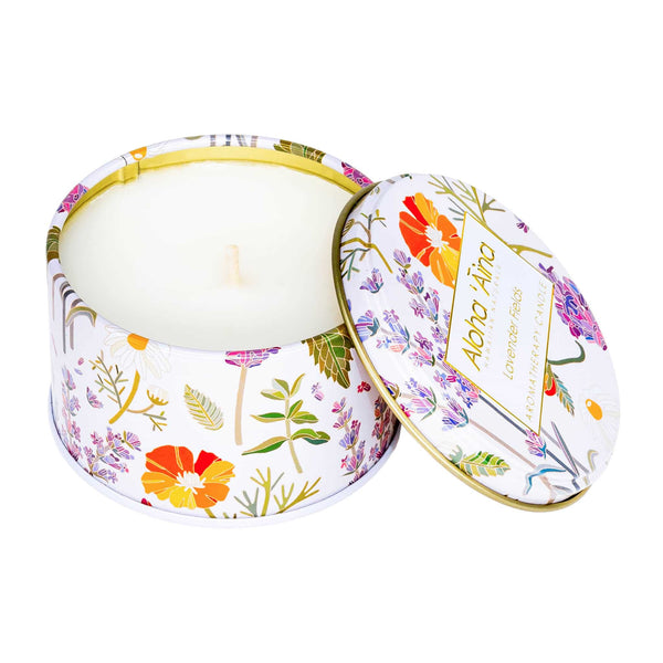 Aloha 'Aina Lavender Fields Scented Hawaiian Aromatherapy Candle