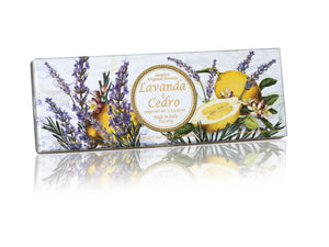 Lavender and Cedar (Lavanda e Cedro) Soap Set