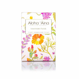 Aloha ‘Aina Lavender Fields Scented 5 oz Hawaiian Aromatherapy Pure Soap Bar