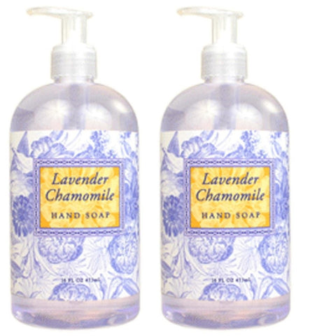 Lavender Chamomile Scented Liquid Hand Soap 16 oz (2 Pack)