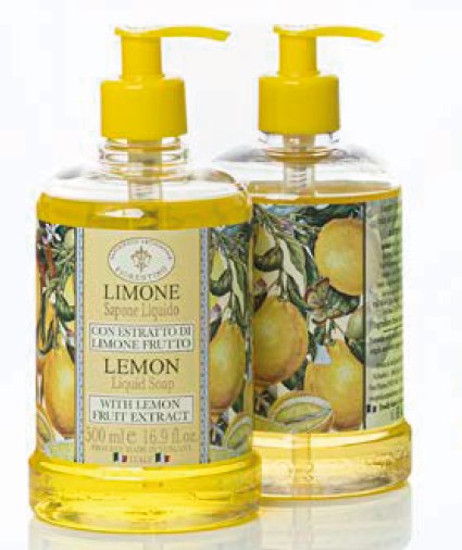 Lemon (Limone) Scented Liquid Hand Soap 16.9 oz (2 Pack)