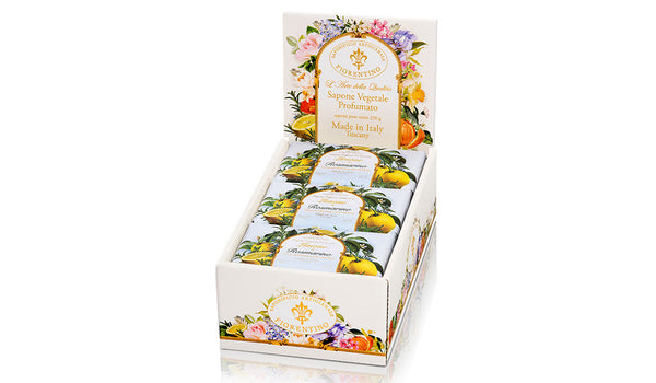 Lemon & Rosemary (Limone & Rosmarino ) 8.81 Oz Soap Bar Case Display