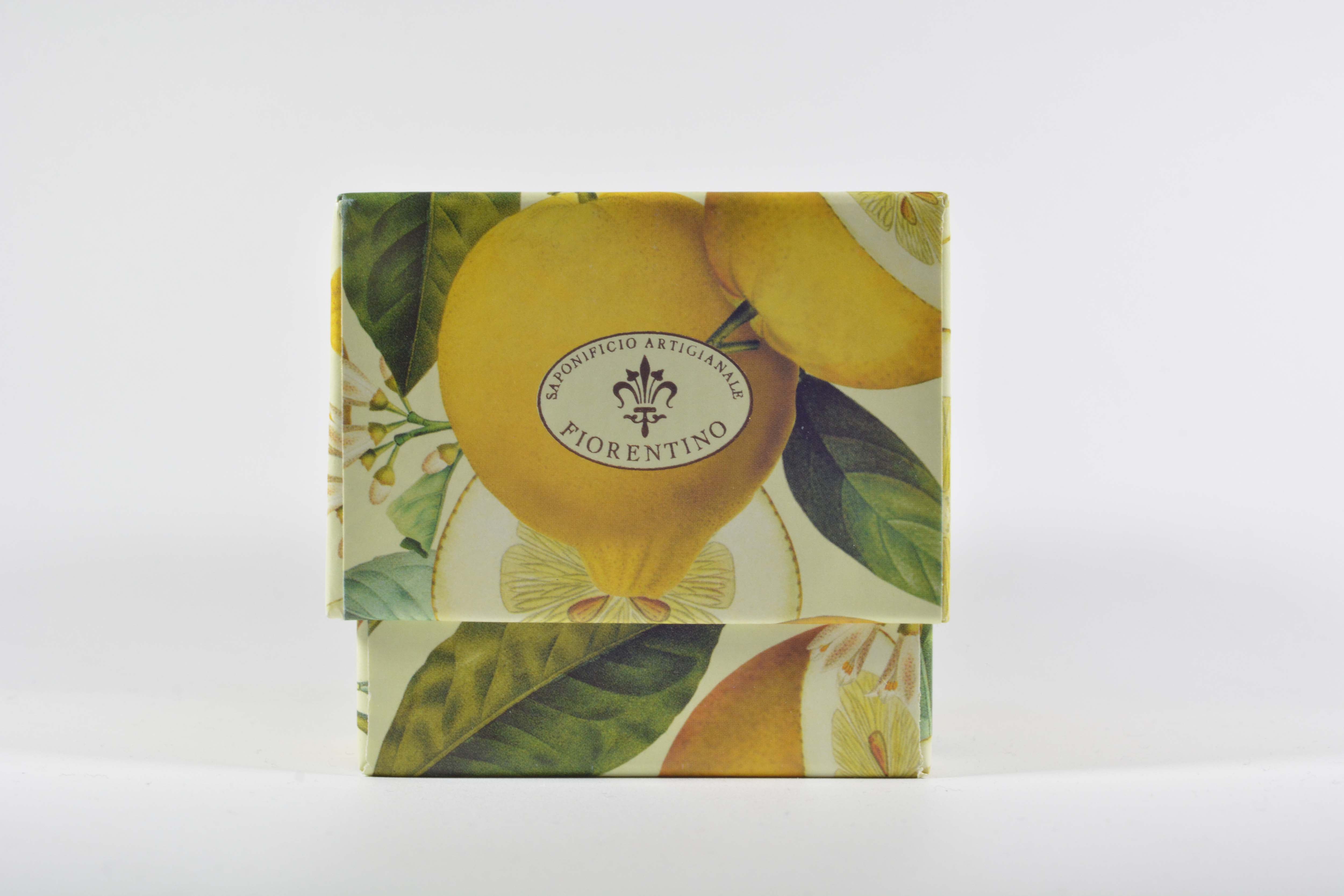 Lemon (Limone) Scented Set of 6 x 1.76 oz Round Soaps