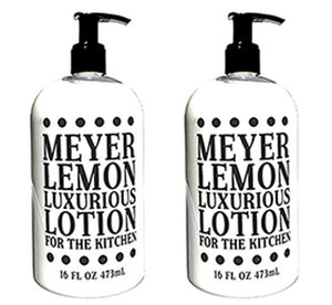 Meyer Lemon Scented Shea Butter Lotion 16 Fl. Oz. (2 Pack)