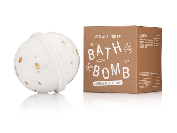 Oatmeal Milk & Honey Scented 8 oz Bath Bomb