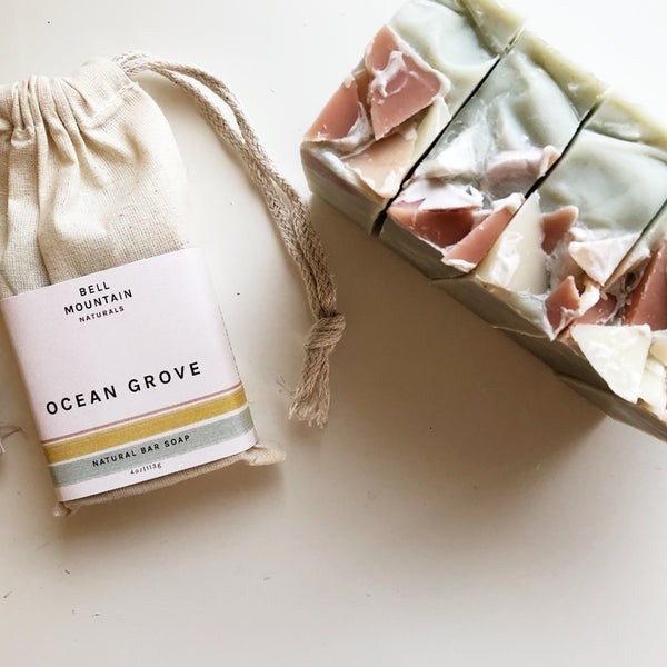 Ocean Grove (Jasmine Sambac & Lemon) Scented Natural Bar Soap, 4 oz