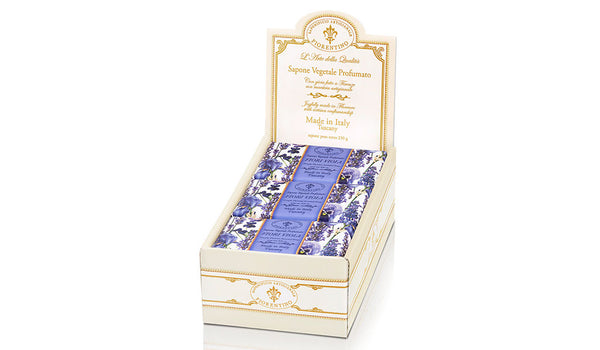 Purple Flowers (Fiori Viola) Scented 8.81 oz Soap Bar