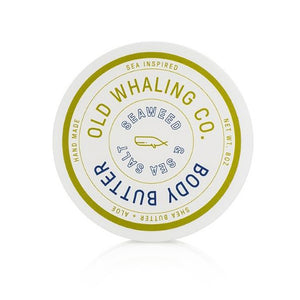 Seaweed + Sea Salt Scented 8 oz Body Butter By Old Whaling Company