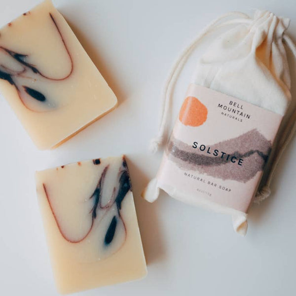 Solstice Natural Bar Soap, 4 oz By Bell Mountain Naturals