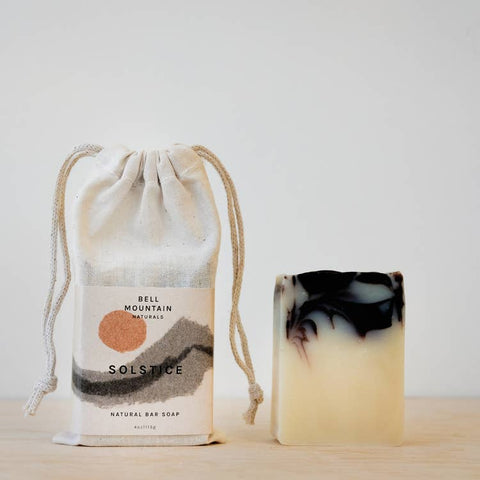 Solstice Natural Bar Soap, 4 oz By Bell Mountain Naturals