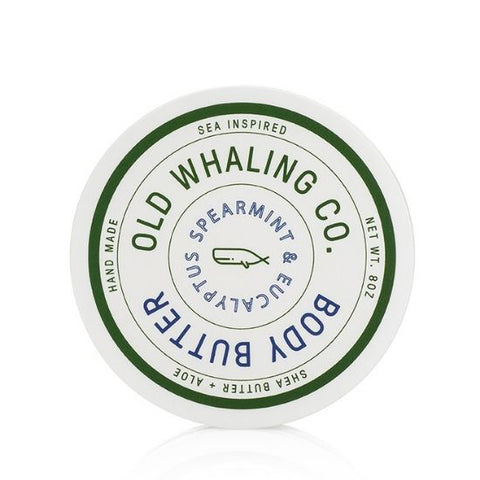 Spearmint & Eucalyptus Scented 8 oz Body Butter By Old Whaling Company