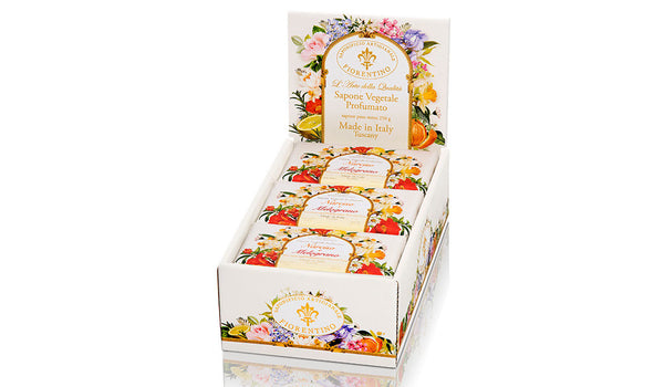 Mandarin and Mint (Mandarino e Menta) Scented 8.81 oz Soap Bar Box