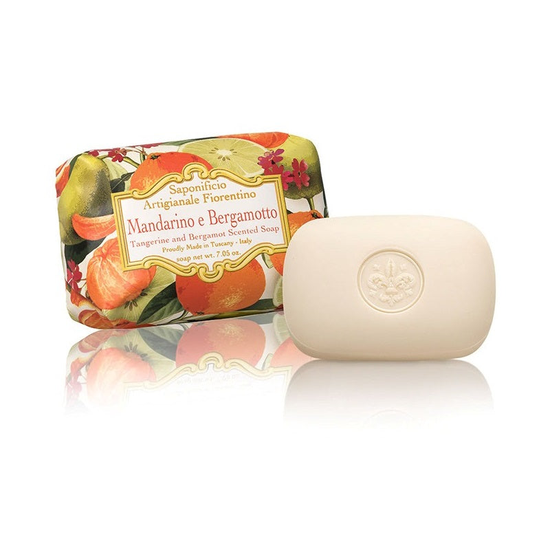 Tangerine and Bergamot (Mandarino e Bergamotto) Single Soap