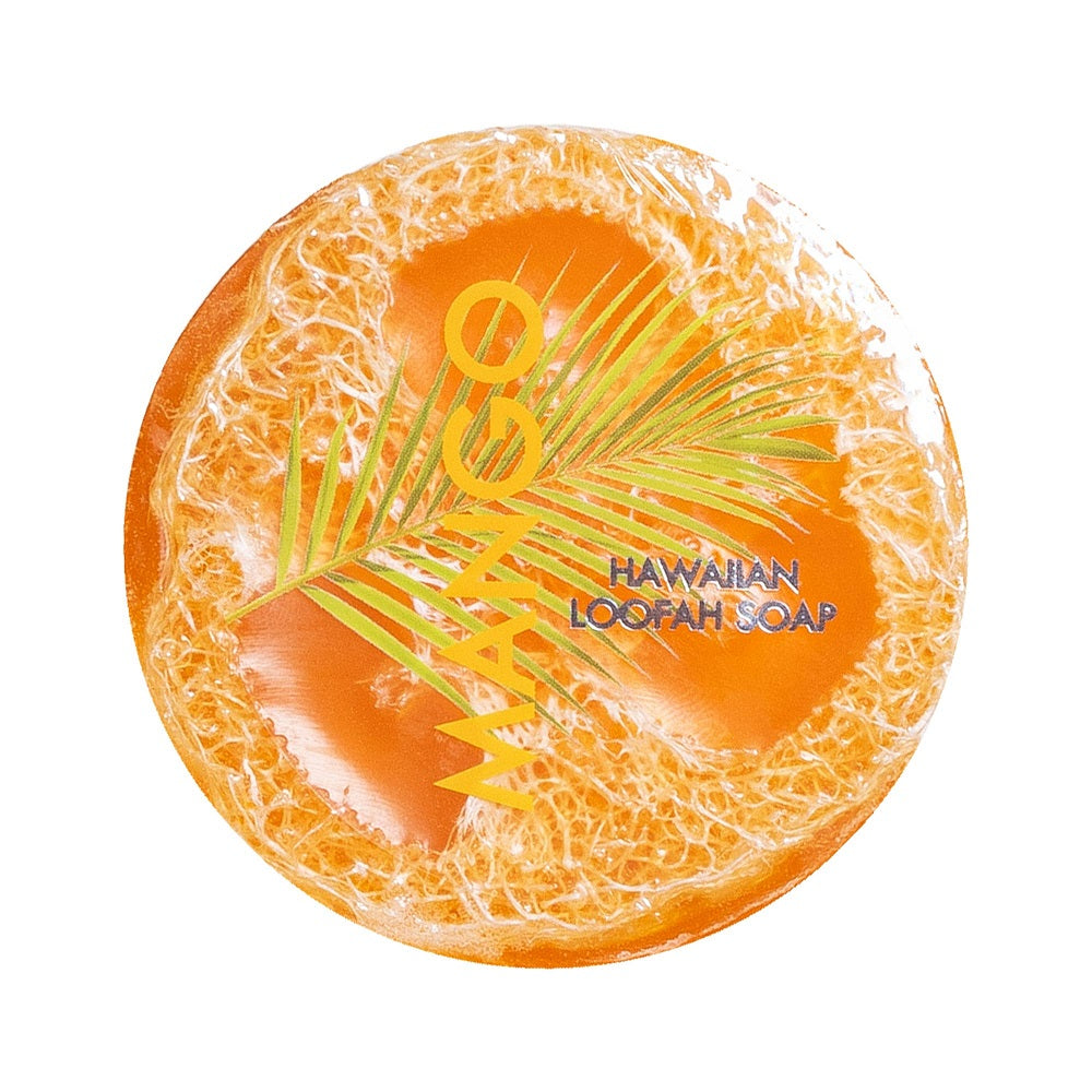 Mango Scented 4.7 oz Hawaiian Loofah Soap