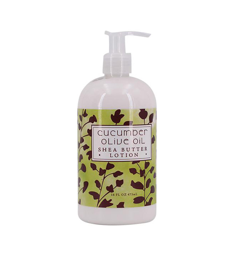 Cucumber Olive Oil Scented Shea Butter Lotion 16 oz